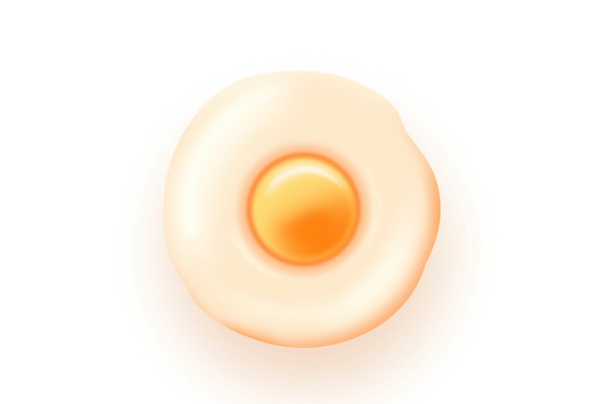 PS教程！教你绘制轻拟物质感可爱鸡蛋！