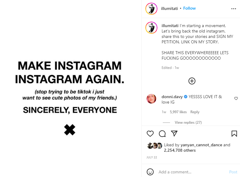 这是 Instagram 最失败、最短命的一次尝试